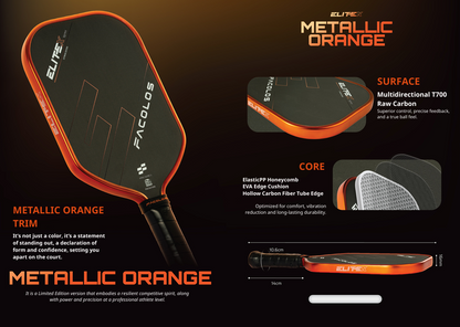 Elite X – Metallic Orange Limited Edition